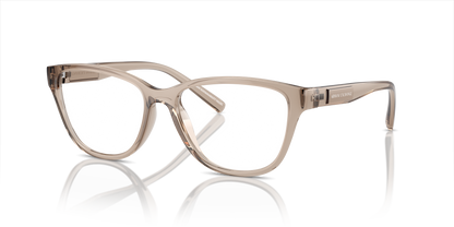 Armani Exchange AX3111U Eyeglasses Frame in 8344 Shiny Transparent Brown