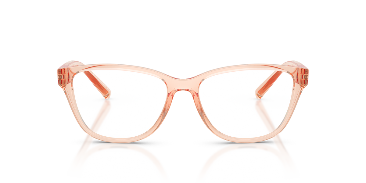 Armani Exchange AX3111U Eyeglasses Frame in 8395 Transparent Peach, front view
