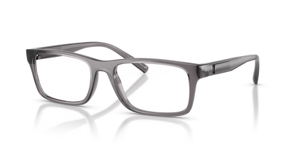 Armani Exchange AX3115 Eyeglasses Frame in 8239 Shiny Transparent Grey
