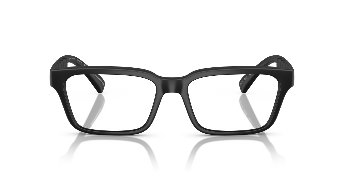 Armani Exchange AX3116 Eyeglasses Frame in 8078 Matte Black, front view