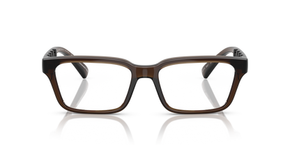 Armani Exchange AX3116 Eyeglasses Frame in 8357 Shiny Transparent Green, front view