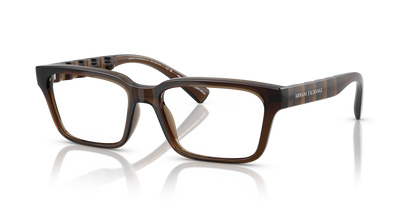 Armani Exchange AX3116 Eyeglasses Frame in 8357 Shiny Transparent Green