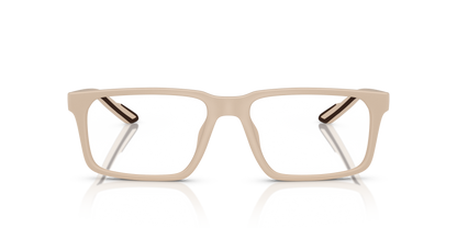 Armani Exchange AX3118U Eyeglasses Frame in 8361 Matte Beige, front view
