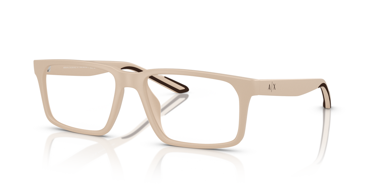 Armani Exchange AX3118U Eyeglasses Frame in 8361 Matte Beige
