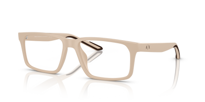 Armani Exchange AX3118U Eyeglasses Frame in 8361 Matte Beige