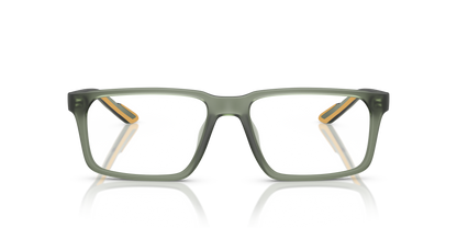 Armani Exchange AX3118U Eyeglasses Frame in 8362 Matt Opalescent Green, front view