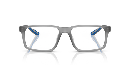 Armani Exchange AX3118U Eyeglasses Frame in 8363 Matt Opalescent Grey, front view