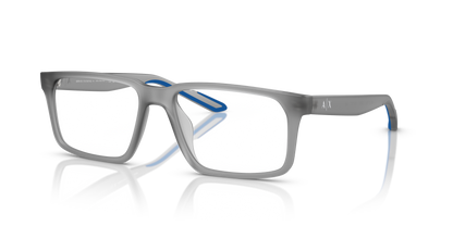 Armani Exchange AX3118U Eyeglasses Frame in 8363 Matt Opalescent Grey