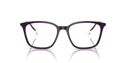 Armani Exchange AX3120 Eyeglasses Frame in 8364 Shiny Dark Purple, front view