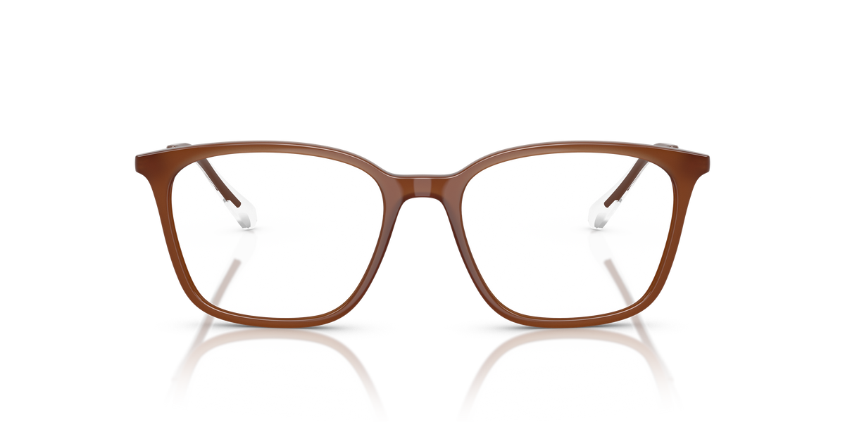 Armani Exchange AX3120 Eyeglasses Frame in 8365 Opalescent Dark Brown, front view