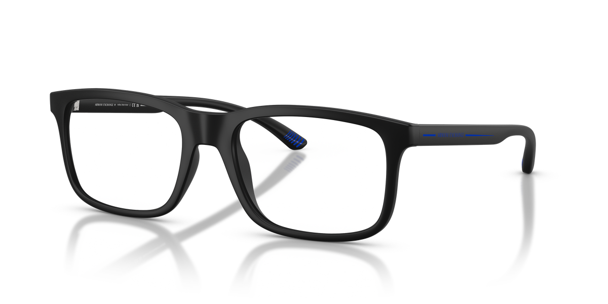 Armani Exchange AX3125U Eyeglasses Frame in 8078 Matte Black