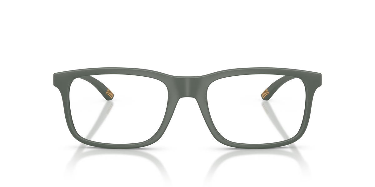 Armani Exchange AX3125U Eyeglasses Frame in 8377 Matte Dark Green, front view