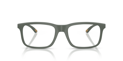 Armani Exchange AX3125U Eyeglasses Frame in 8377 Matte Dark Green, front view