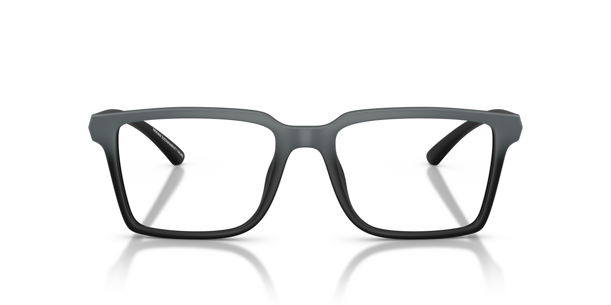 Armani Exchange AX3129U Eyeglasses Frame in 8388 Matte Grey Gradient, front view