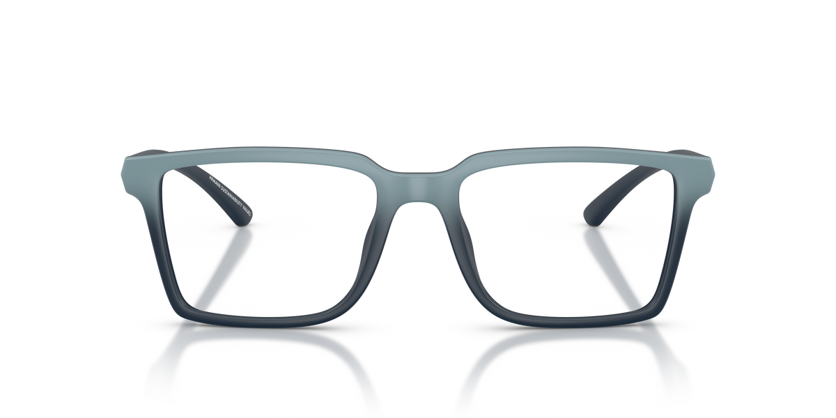 Armani Exchange AX3129U Eyeglasses Frame in 8390 Matte Blue Gradient, front view