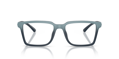 Armani Exchange AX3129U Eyeglasses Frame in 8390 Matte Blue Gradient, front view