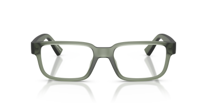 Armani Exchange AX3130U Eyeglasses Frame in 8362 Frosted Agave, front view