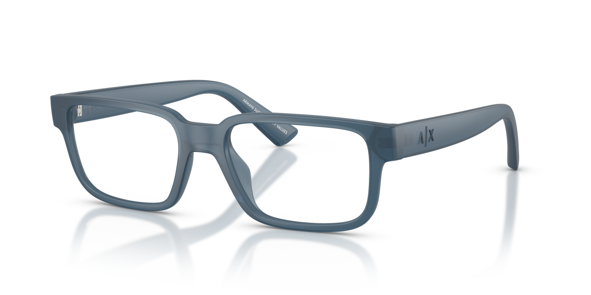Armani Exchange AX3130U Eyeglasses Frame in 8392 Frosted Blue