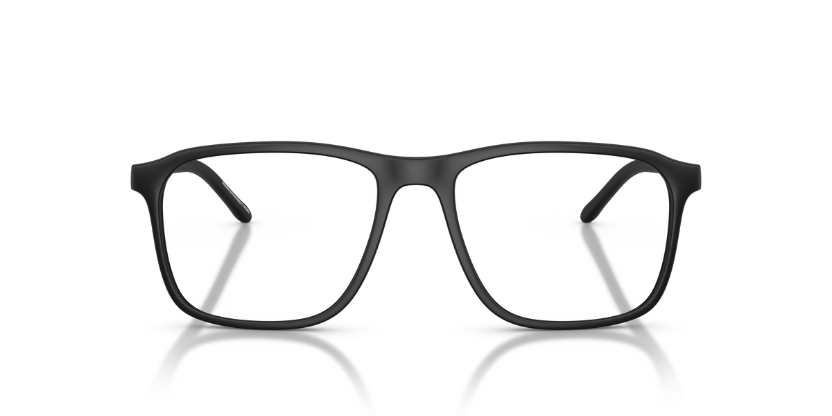 Armani Exchange AX3131 Eyeglasses Frame in 8078 Matte Black, front view