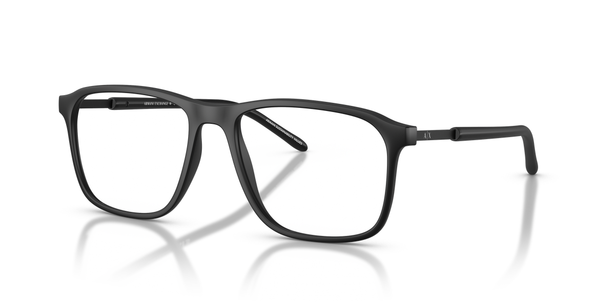 Armani Exchange AX3131 Eyeglasses Frame in 8078 Matte Black