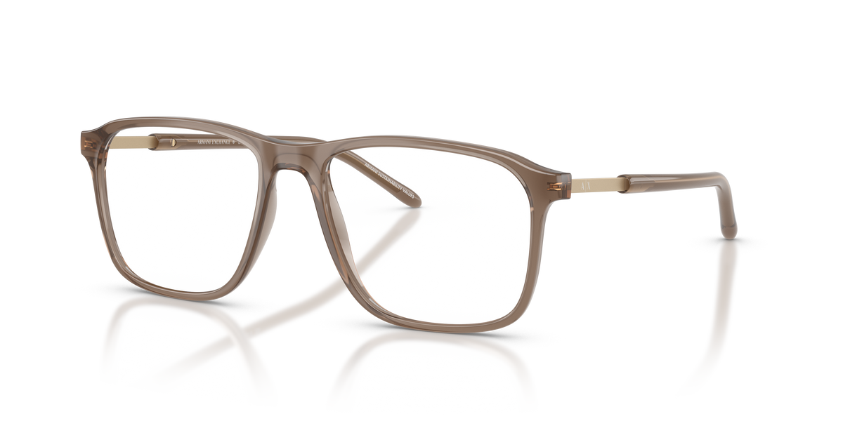 Armani Exchange AX3131 Eyeglasses Frame in 8396 Opaline Brown