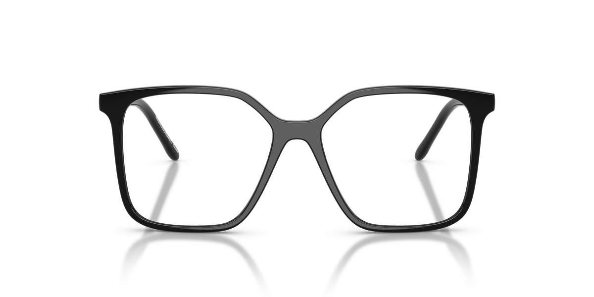 Armani Exchange AX3132 Eyeglasses Frame in 8178 Shiny Black, front view
