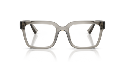 Armani Exchange AX3133U Eyeglasses Frame in 8394 Shiny Transparent Grey, front view