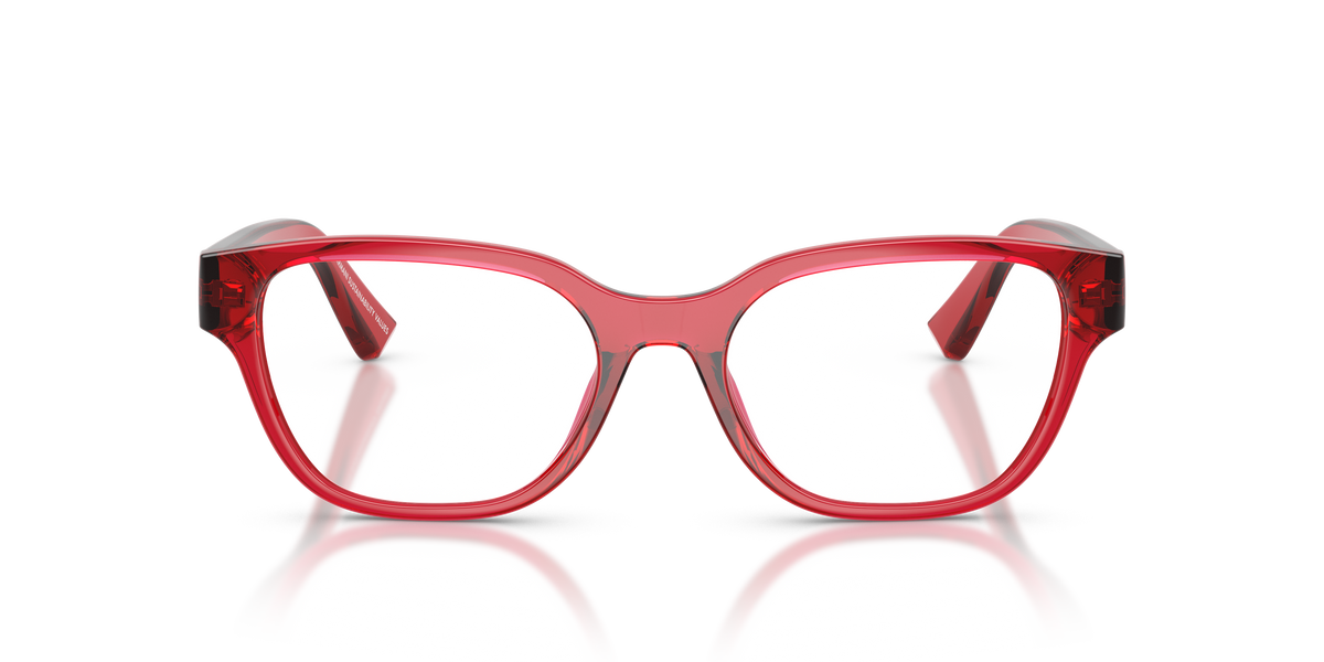 Armani Exchange AX3134U Eyeglasses Frame in 8393 Transparent Cherry, front view
