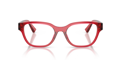 Armani Exchange AX3134U Eyeglasses Frame in 8393 Transparent Cherry, front view