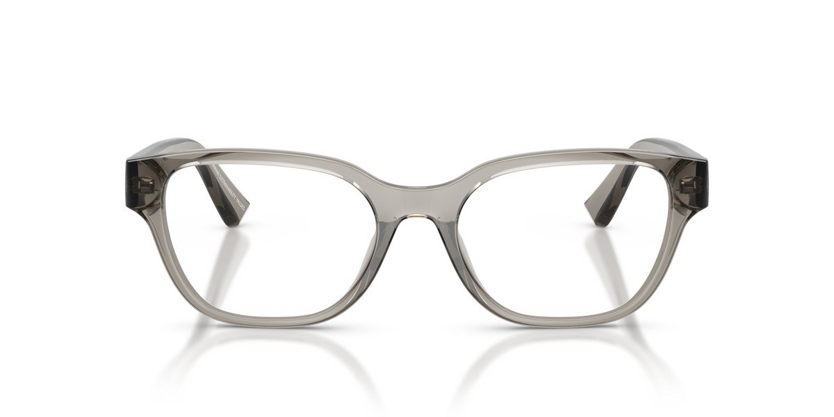 Armani Exchange AX3134U Eyeglasses Frame in 8394 Shiny Transparent Grey, front view