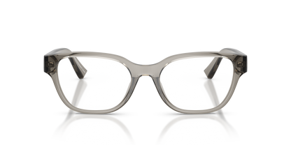 Armani Exchange AX3134U Eyeglasses Frame in 8394 Shiny Transparent Grey, front view