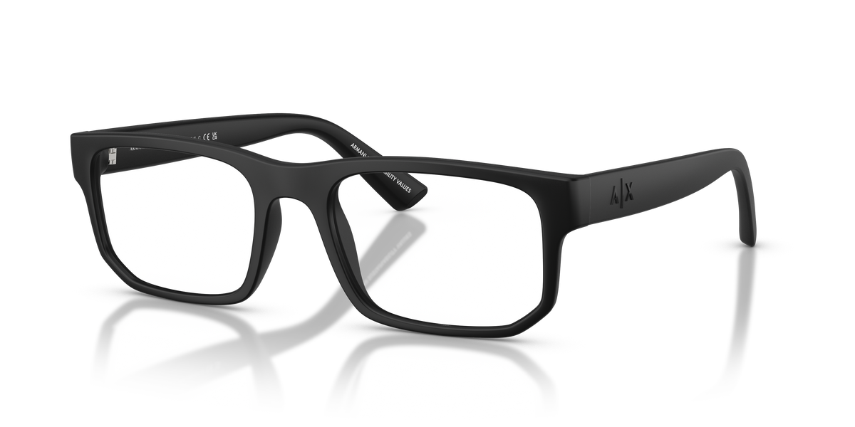 Armani Exchange AX3135 Eyeglasses Frame in 8078 Matte Black