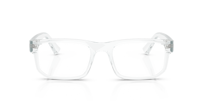 Armani Exchange AX3135 Eyeglasses Frame in 8235 Shiny Crystal, front view