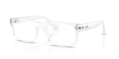 Armani Exchange AX3135 Eyeglasses Frame in 8235 Shiny Crystal