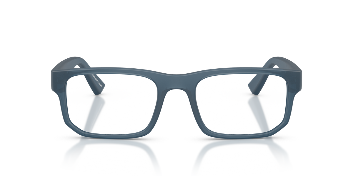 Armani Exchange AX3135 Eyeglasses Frame in 8392 Frosted Blue, front view