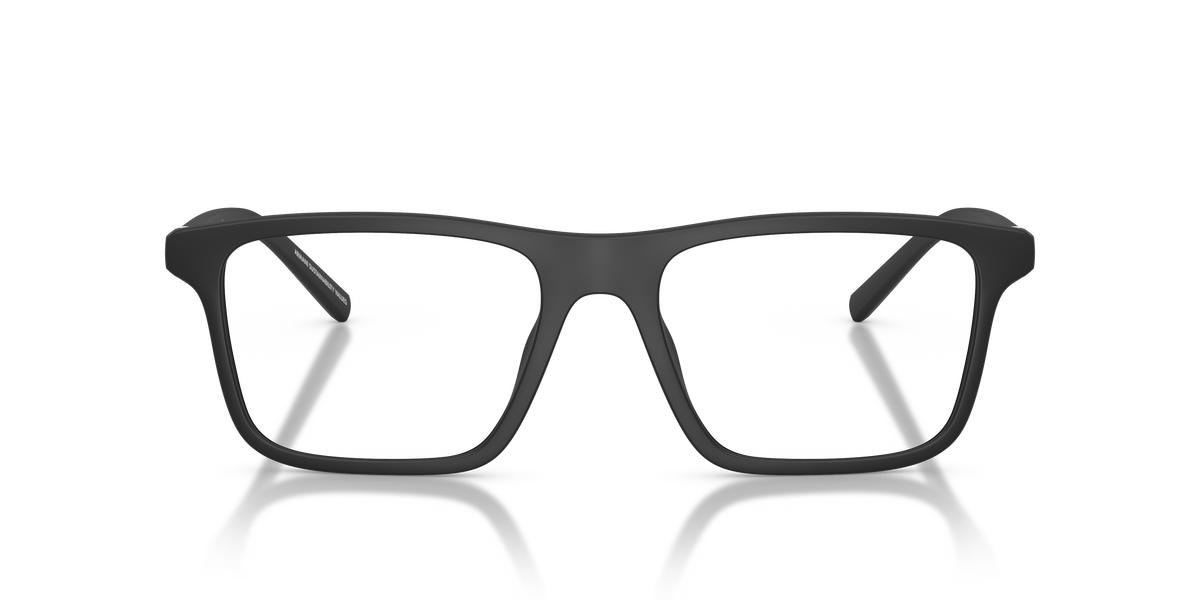 Armani Exchange AX3136U Eyeglasses Frame in 8078 Matte Black, front view