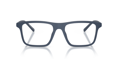Armani Exchange AX3136U Eyeglasses Frame in 8399 Matte Blue, front view