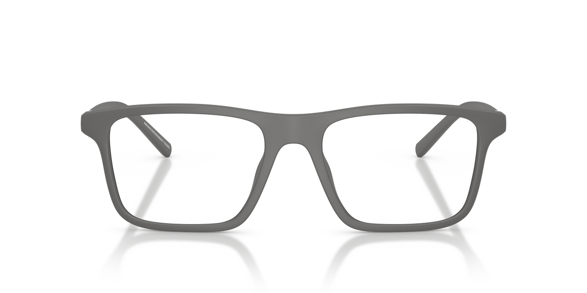Armani Exchange AX3136U Eyeglasses Frame in 8400 Matte Grey, front view