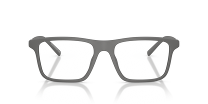 Armani Exchange AX3136U Eyeglasses Frame in 8400 Matte Grey, front view