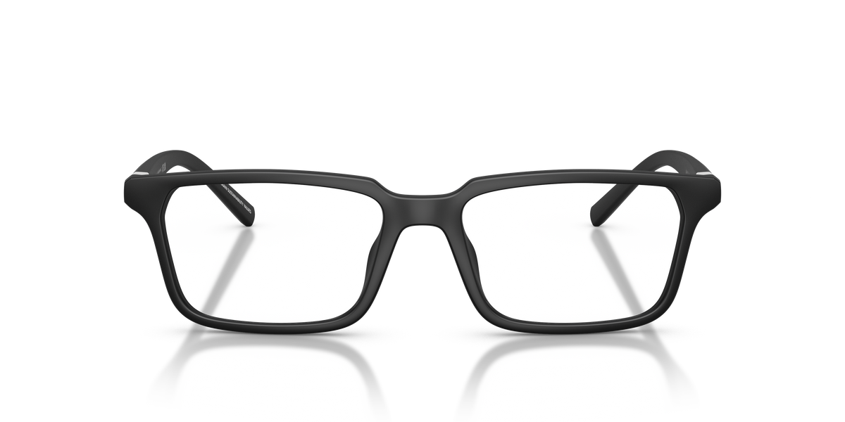Armani Exchange AX3137U Eyeglasses Frame in 8078 Matte Black, front view