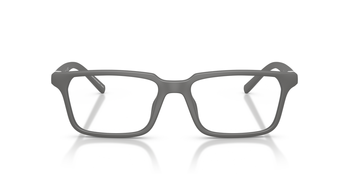 Armani Exchange AX3137U Eyeglasses Frame in 8400 Matte Grey, front view