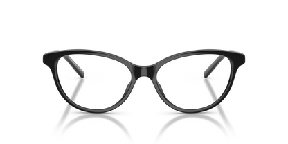 Armani Exchange AX3138U Eyeglasses Frame in 8158 Shiny Black, front view