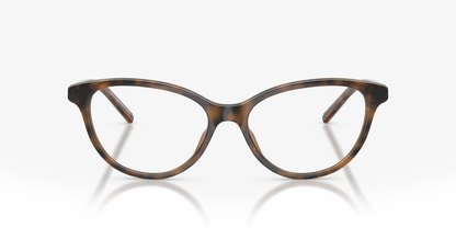 Armani Exchange AX3138U Eyeglasses Frame in 8213 Dark Havana, front view