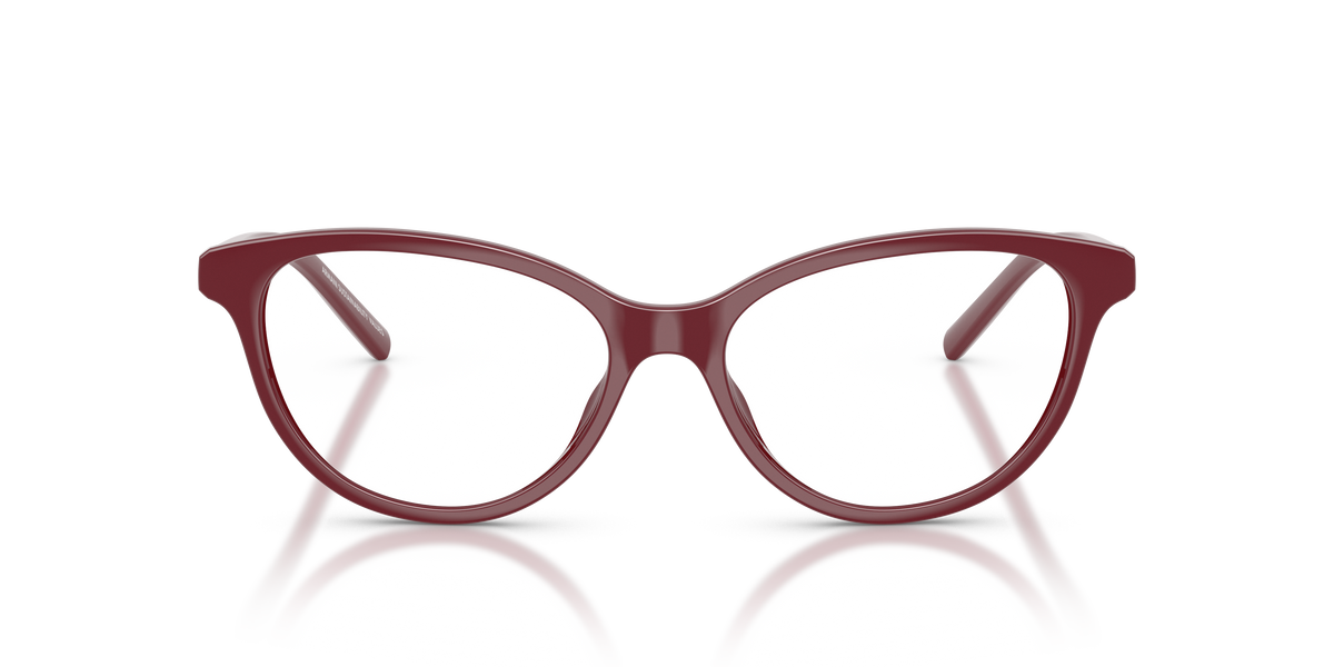 Armani Exchange AX3138U Eyeglasses Frame in 8387 Shiny Bordeaux, front view