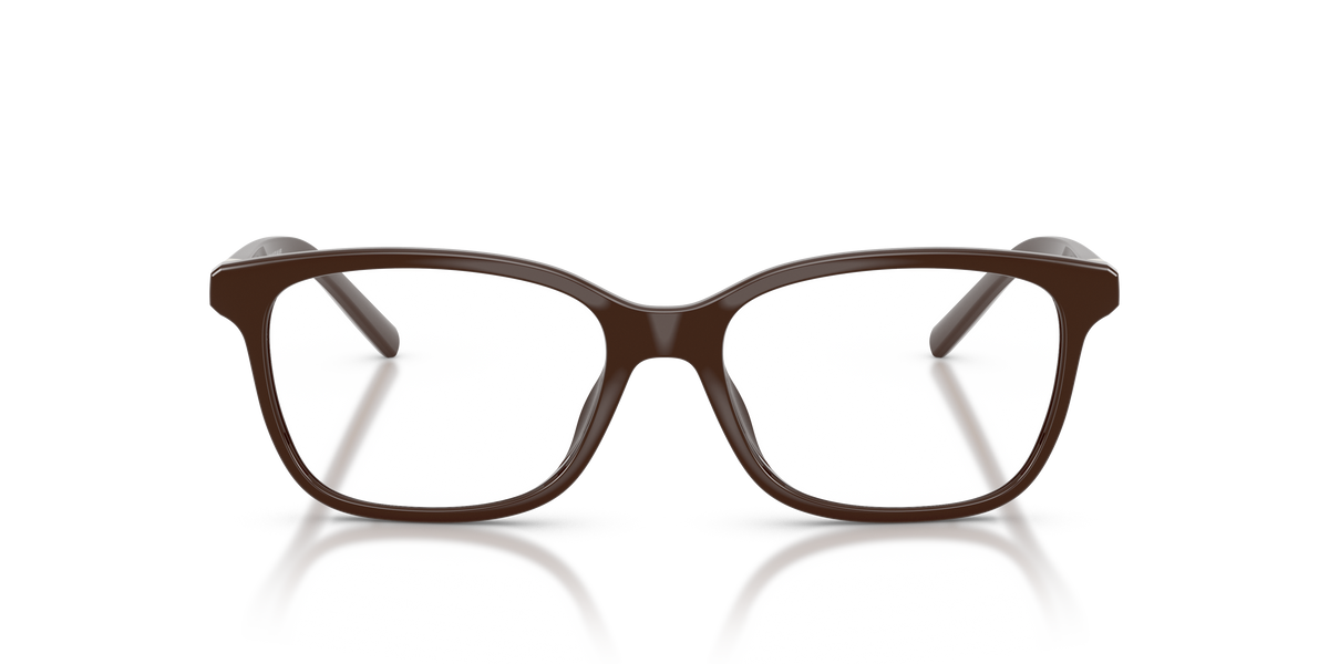 Armani Exchange AX3139U Eyeglasses Frame in 8402 Shiny Dark Brown, front view