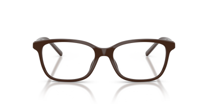 Armani Exchange AX3139U Eyeglasses Frame in 8402 Shiny Dark Brown, front view