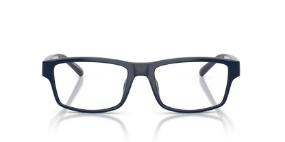 Armani Exchange AX3140U Eyeglasses Frame in 8404 Shiny Blue, front view