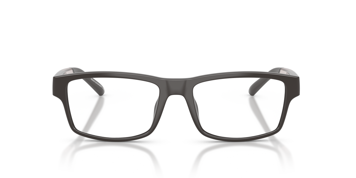 Armani Exchange AX3140U Eyeglasses Frame in 8405 Shiny Brown, front view