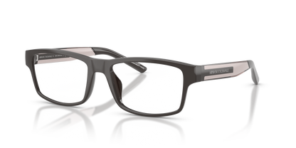 Armani Exchange AX3140U Eyeglasses Frame in 8405 Shiny Brown