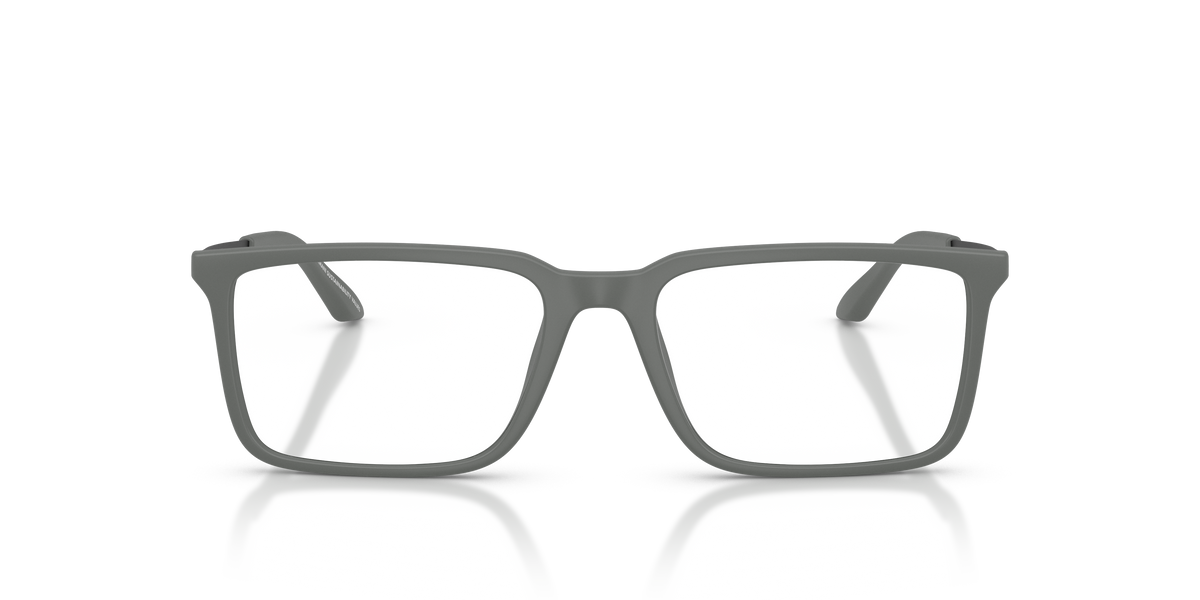 Armani Exchange AX3141U Eyeglasses Frame in 8407 Matte Grey, front view